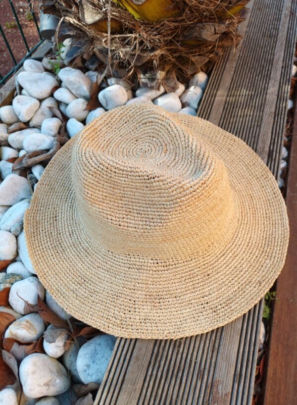 Chapeau panama au crochet