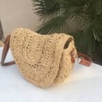 Bandoulière en raphia