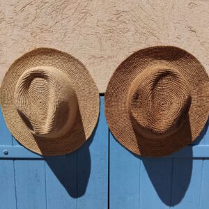 Chapeau panama au crochet