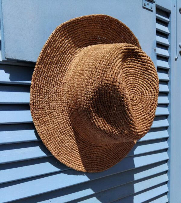 Chapeau panama au crochet