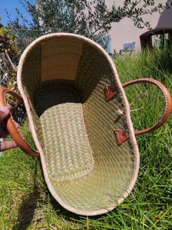 Panier en paille de Madagascar